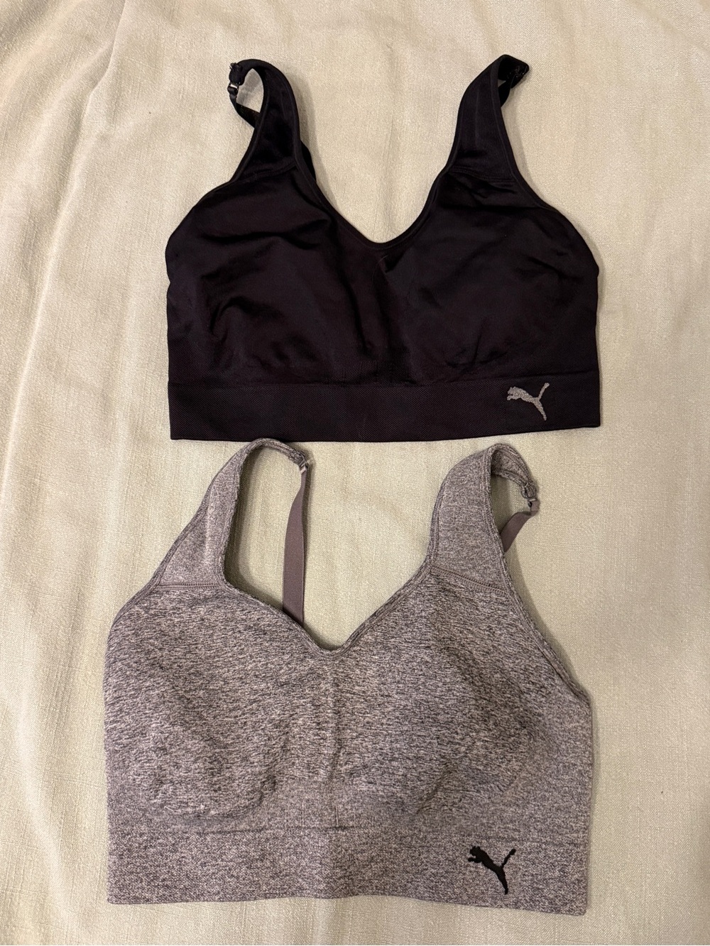 Two Puma Bras XL
